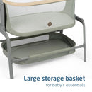 Iora Baby Bassinet & Bedside Sleeper - Classic Green