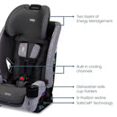 One4Life Slim All-in-One Car Seat - Mineral Gray