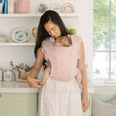 Embrace Cozy Knit Newborn Carrier for Babies - Blush Pink