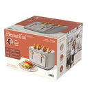 4-Slice Toaster with Touch-Activated Display, Porcini Taupe by Drew Barrymore