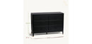 Aster 6 Drawer Dresser - Black