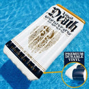 Inflatable Pool Float - White