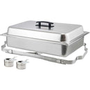 8 Qt Stainless Steel Full Size Chafing Dish With Folding Stand