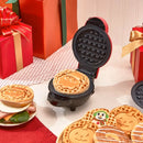 MultiMaker Mini Waffle System with Removable Plates and Storage Case