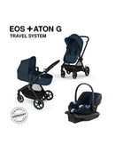 5-in-1 Travel System Stroller - Ocean Blue
