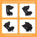 Cover Me™ 4-in-1 Convertible Car Seat - Midnight Black