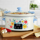 6 Qt Slow Cooker With Locking Lid And Digital Controls - Brilliant Blooms