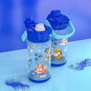 16 fl oz Kids Straw Water Bottle - Blue