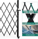 50" H x 75" W Door Gate - Black