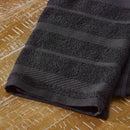 Kitchen Towels 4-Pack Set - Matte Black/White