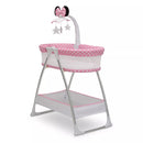 Minnie Mouse Bassinet with Mobile Arm - White