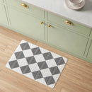 1'8"x2'6" Low Profile Kitchen Mat Black Diamond - Room Essentials™
