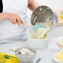 Tovolo 5pc Silicone and Wood Handle Spatula Set Aqua