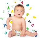 Premium Baby Diapers - Alphabet Soup