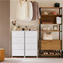 Dresser with 4 Drawers - White