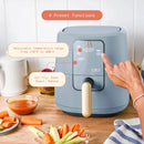 3 Qt Air Fryer - Cornflower Blue