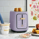 2 Slice Toaster with Touch-Activated Display - Lavender