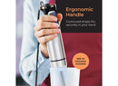 Immersion Blender Handheld - 8 Speed Stainless Steel Electric Hand Blender, 3 in 1 Emulsion Blender Handheld with Turbo Mode