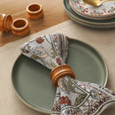 4pk Wood Napkin Rings