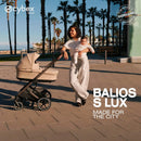 Balios S Lux Stroller - Stone Grey