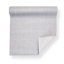 18"x6ft Grip Prints Premium Shantung Pearl Gray Shelf Liner: Non-Adhesive Basket Weave, Spot Clean, 72" Length