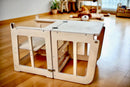 2in1 Montessori Toddler Tower & Desk