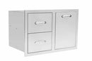 Summerset 33" 2-Drawer & Vented LP Tank Pullout Drawer Combo