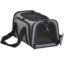 Duffy Expandable Pet Carrier, Gray