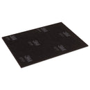 Scotch-Brite Surface Preparation Pad Sheets, 12" X 18", Maroon, 10/Carton - MMMSPP12X18