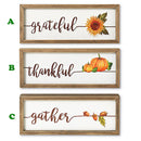 Fall Embossed Wall Sign, 11.5in.