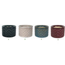 Border Concepts, Knots Self Watering Pot, 5", Assorted and Sold Separately