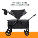 Expedition LTE 2-in-1 Stroller Wagon - Madrid Black