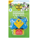 Bags on Board Waste Pick-Up Dispenser Refill Bags, Blue, 30-Count
