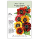 Botanical Interests, Sunflower, Heirloom Beauties Organic