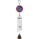 Carson Burlap Stars & Stripes Chime, 27"