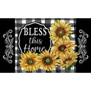 Custom Décor, Home Sweet Sunflowers Floor Mat