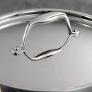 Induction-Ready Stainless Steel 5 QT. Covered Dutch Oven