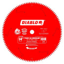 Diablo D14108N Circular Saw Blade, 14 in Dia, 1 in Arbor, 108-Teeth, Carbide Cutting Edge