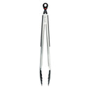 12" Locking Cooking Tongs - Black