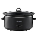 6 Qt Manual Slow Cooker - Black