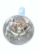 Preethi Blue Leaf Platinum Stainless Steel Large Jar - 1.7 Liter with Lid