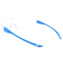 General Electric 03 Series Impact-Resistant Safety Glasses Clear Lens Blue Frame 1 pk