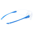 General Electric 03 Series Anti-Fog Impact-Resistant Safety Glasses Clear Lens Blue Frame 1 pk