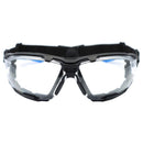 General Electric 05 Series Anti-Fog Impact-Resistant Safety Glasses Clear Lens Black/Blue Frame 1 pk
