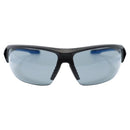 General Electric 06 Series Anti-Fog Impact-Resistant Safety Glasses Smoke Lens Black/Blue Frame 1 pk