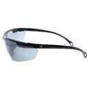 General Electric 01 Series Anti-Fog Impact-Resistant Safety Glasses Smoke Lens Black Frame 1 pk