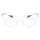 General Electric 02 Series Impact-Resistant Safety Glasses Clear Lens Blue/Gray Frame 1 pk