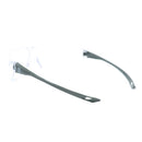 General Electric 03 Series Anti-Fog Impact-Resistant Safety Glasses Clear Lens Gray Frame 1 pk