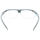 General Electric 08 Series Impact-Resistant Safety Glasses Clear Lens Black Frame 1 pk