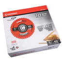 Crescent Finecut 7-1/4 in. D X 5/8 in. Carbide Tipped Finishing Saw Blade 40 teeth 10 pk, Pack of 10